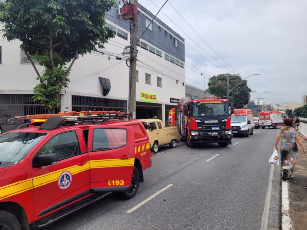 Os primeiros atendimentos foram prestados à vítima