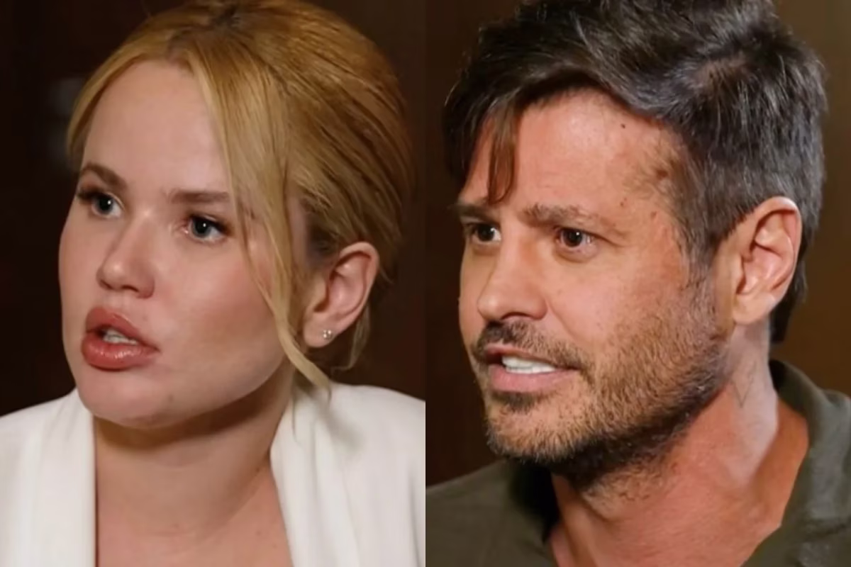 Ela deu a entrevista acompanhada do namorado, o ator Dado Dolabella, para discutir o episódio e explicar os eventos ocorridos