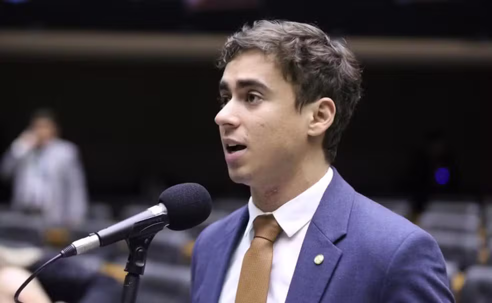 Deputado Nikolas Ferreira, do PL de Minas Gerais