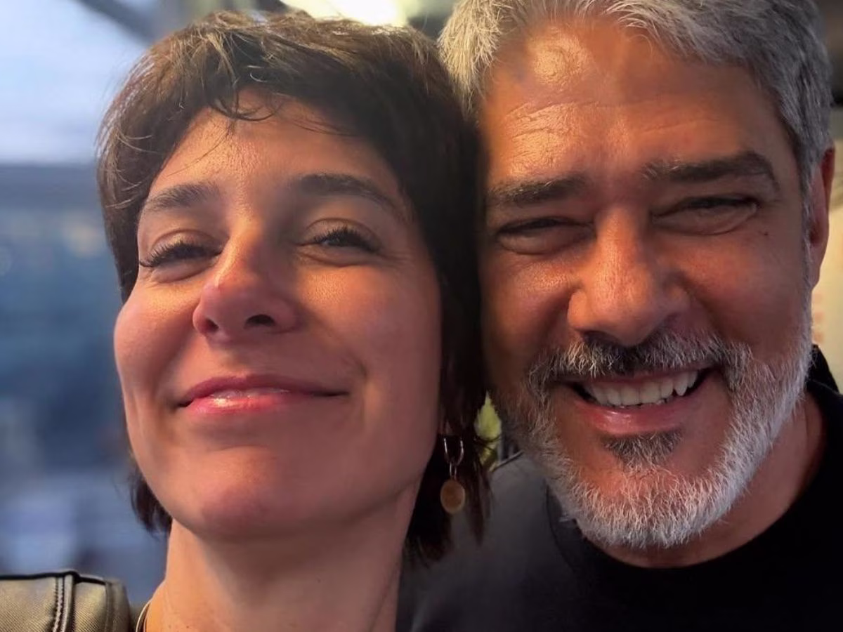 Natasha Dantas e William Bonner