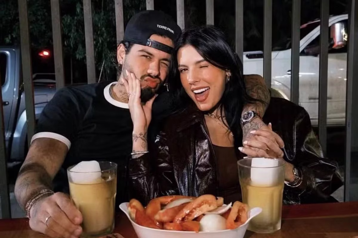 A artista Ana Castela está em um relacionamento com Zé Felipe.