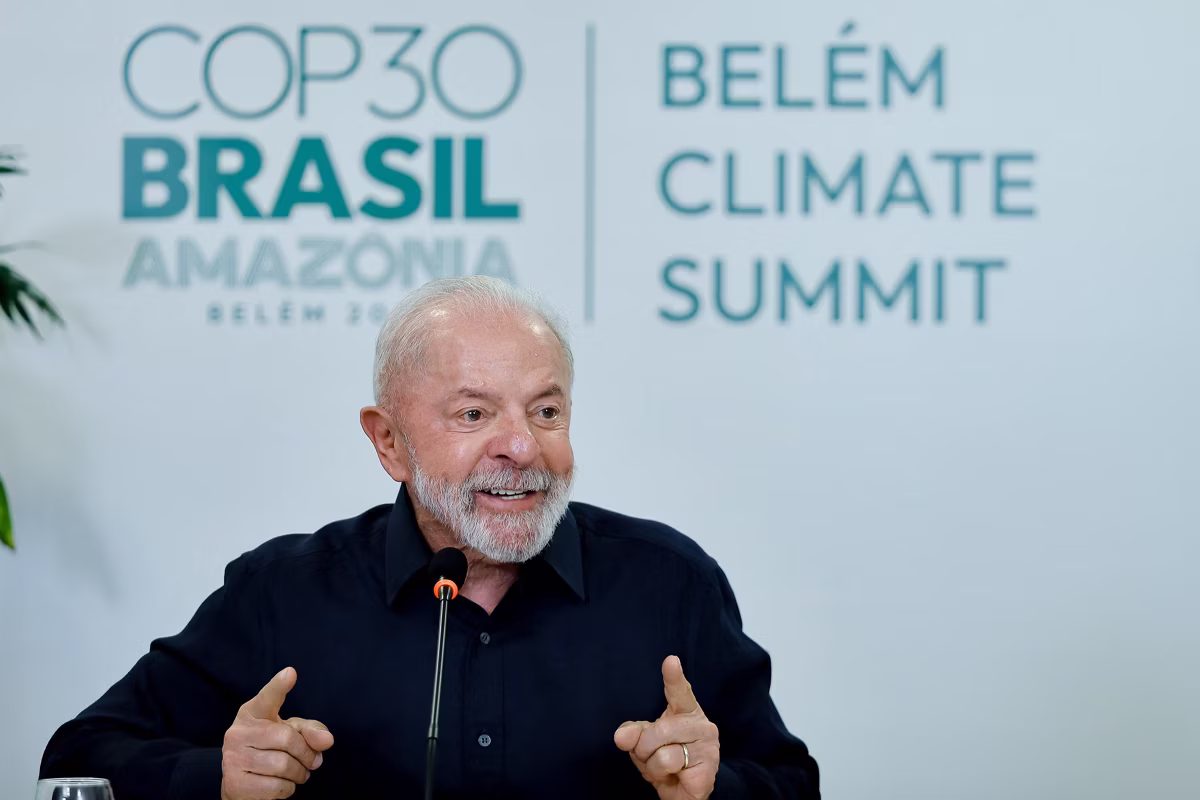 O presidente Lula (PT) voltará a Brasília após participar da COP30 em Belém e da Cúpula da Celac na Colômbia
