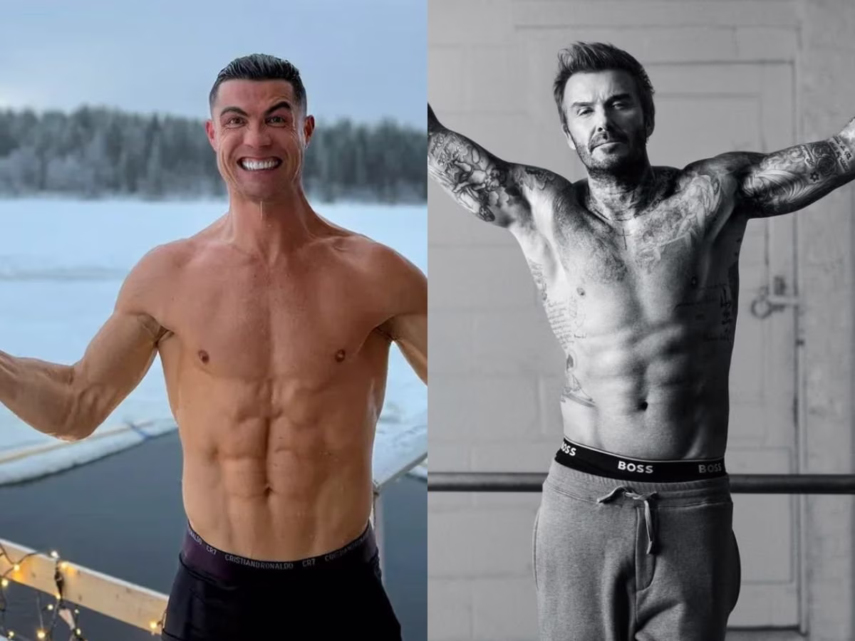 Cristiano Ronaldo e David Beckham