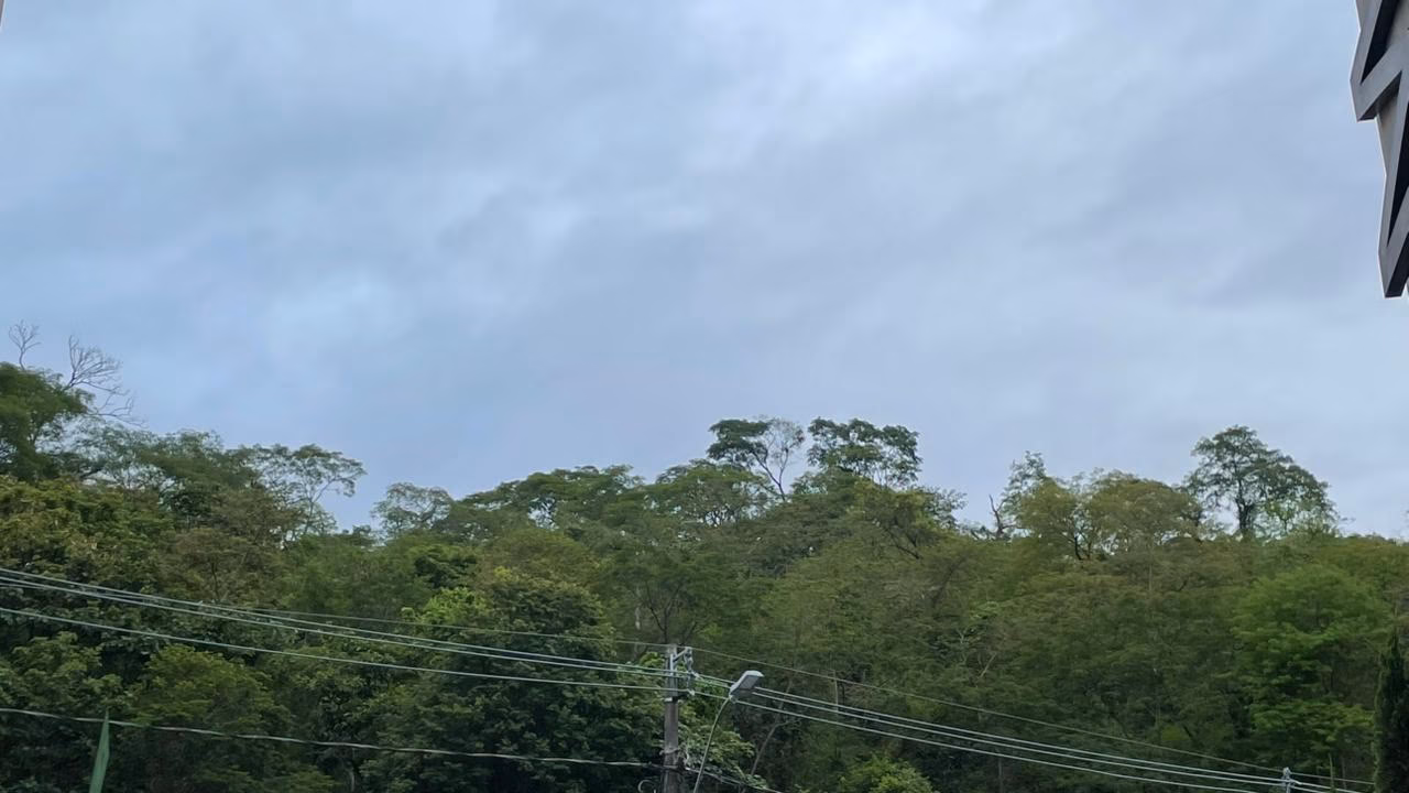 Céu encoberto no Vale do Aço nesta sexta-feira (07), porém sem expectativa de precipitações
