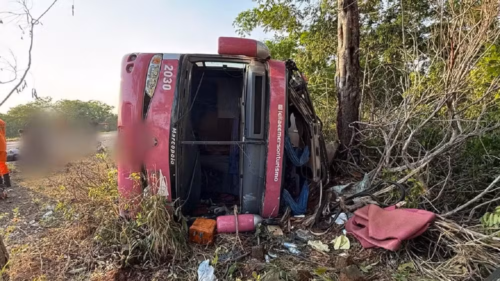 O acidente ocorreu na estrada entre Axixá do Tocantins e São Bento