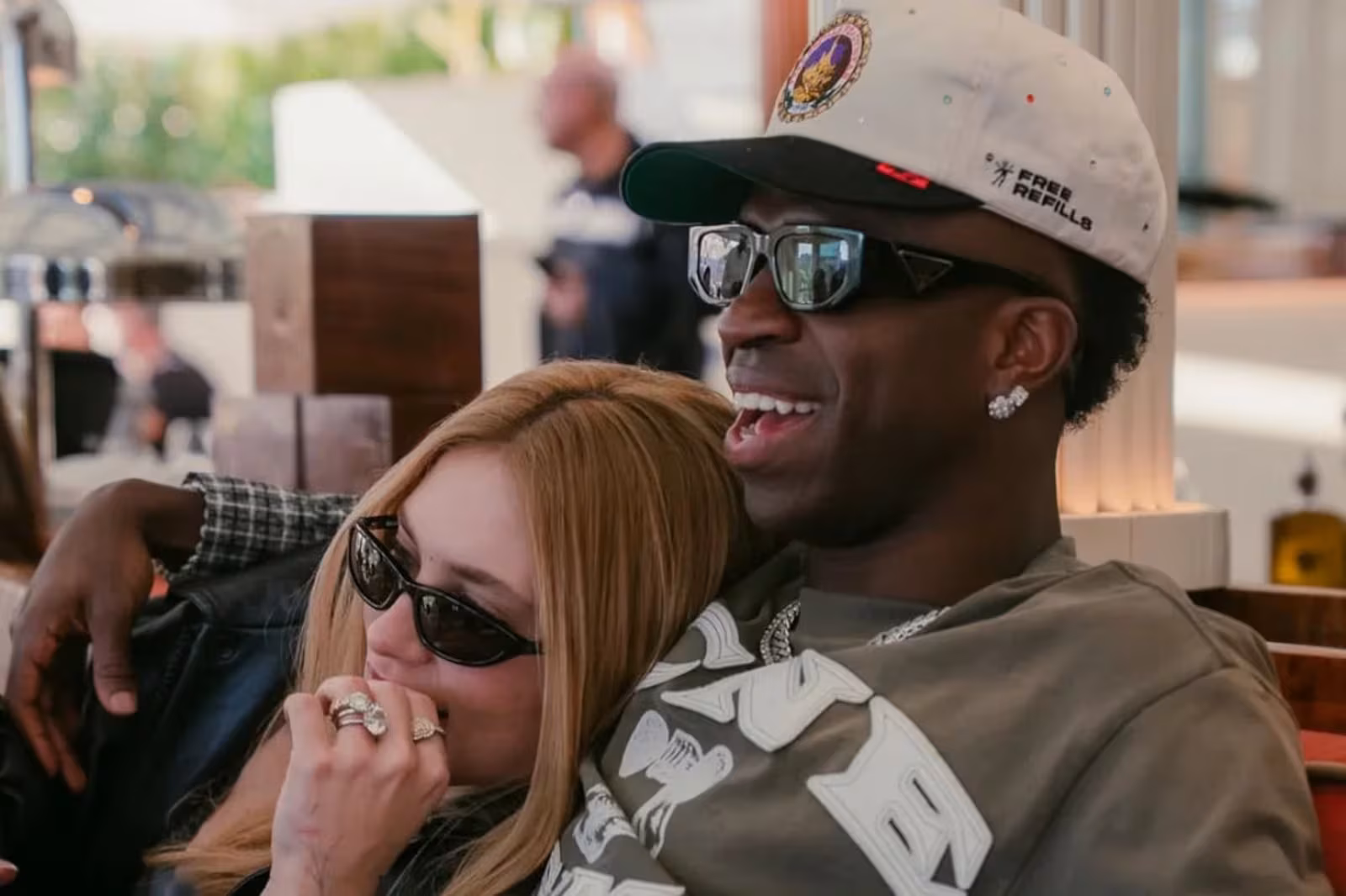 Embora tenha uma conexão com o futebol por meio de Vini Jr., na Fórmula 1 ela expressou ter um favorito definido: o piloto brasileiro Gabriel Bortoleto, da Sauber