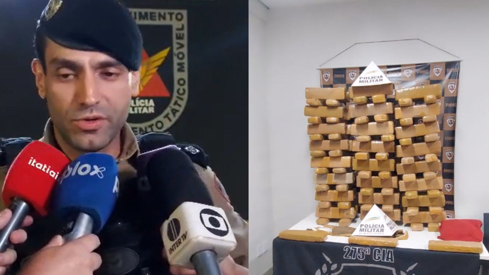 A operação foi classificada como a maior captura realizada pelo Tático Móvel do 58º Batalhão de Fabriciano em 2025