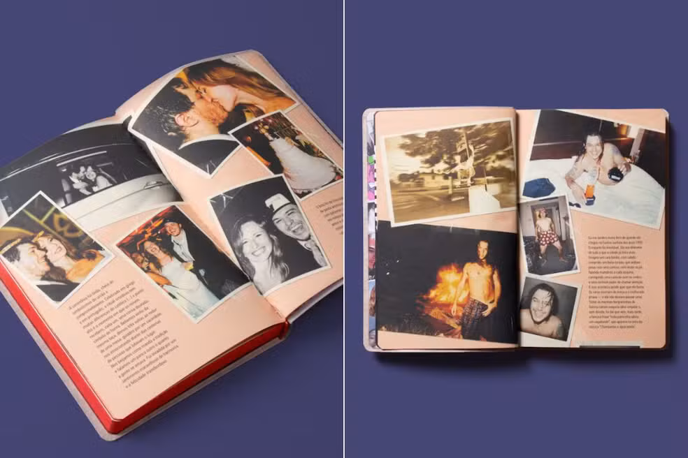 A obra apresenta imagens exclusivas