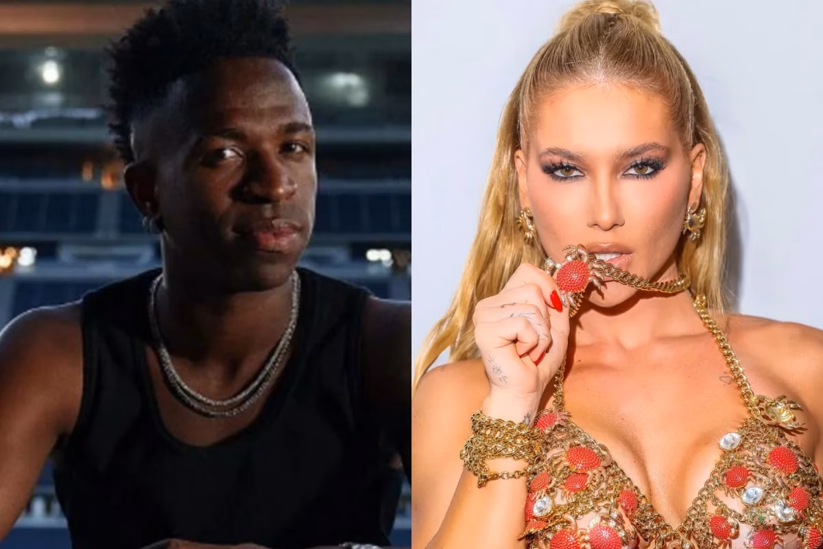 Influenciadora destinou R$ 350 mil para assegurar uma partida de pádel e uma camisa autografada de Vini Jr. em evento solidário