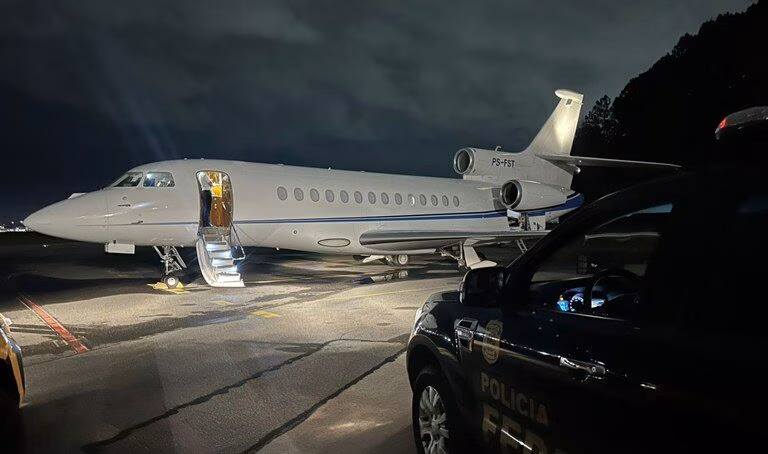 Avião de Daniel Vorcaro