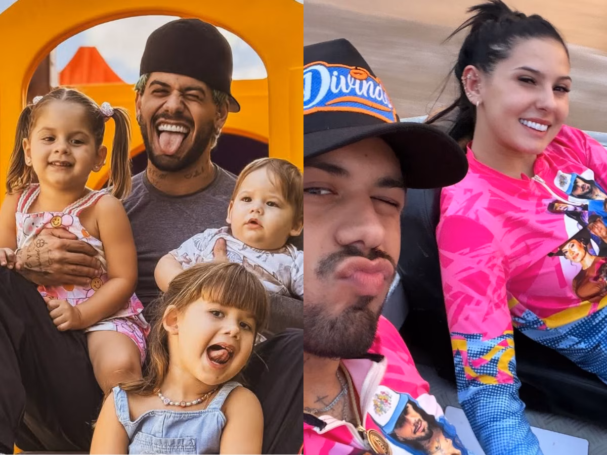 O trio demonstra abertamente a admiração pela atual namorada do cantor