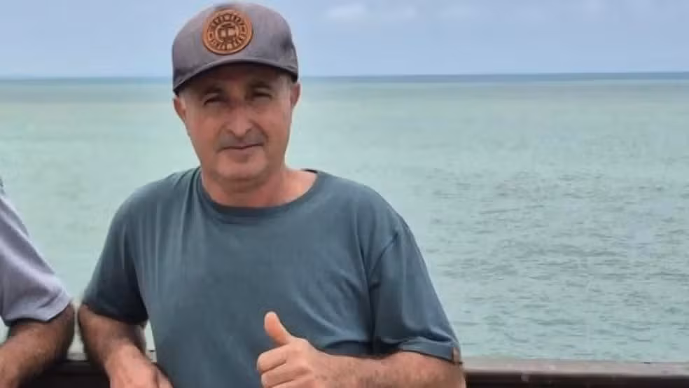 O motociclista Levino Rodrigues Abreu morreu no local do acidente em Cachoeiro de Itapemirim, no Espírito Santo