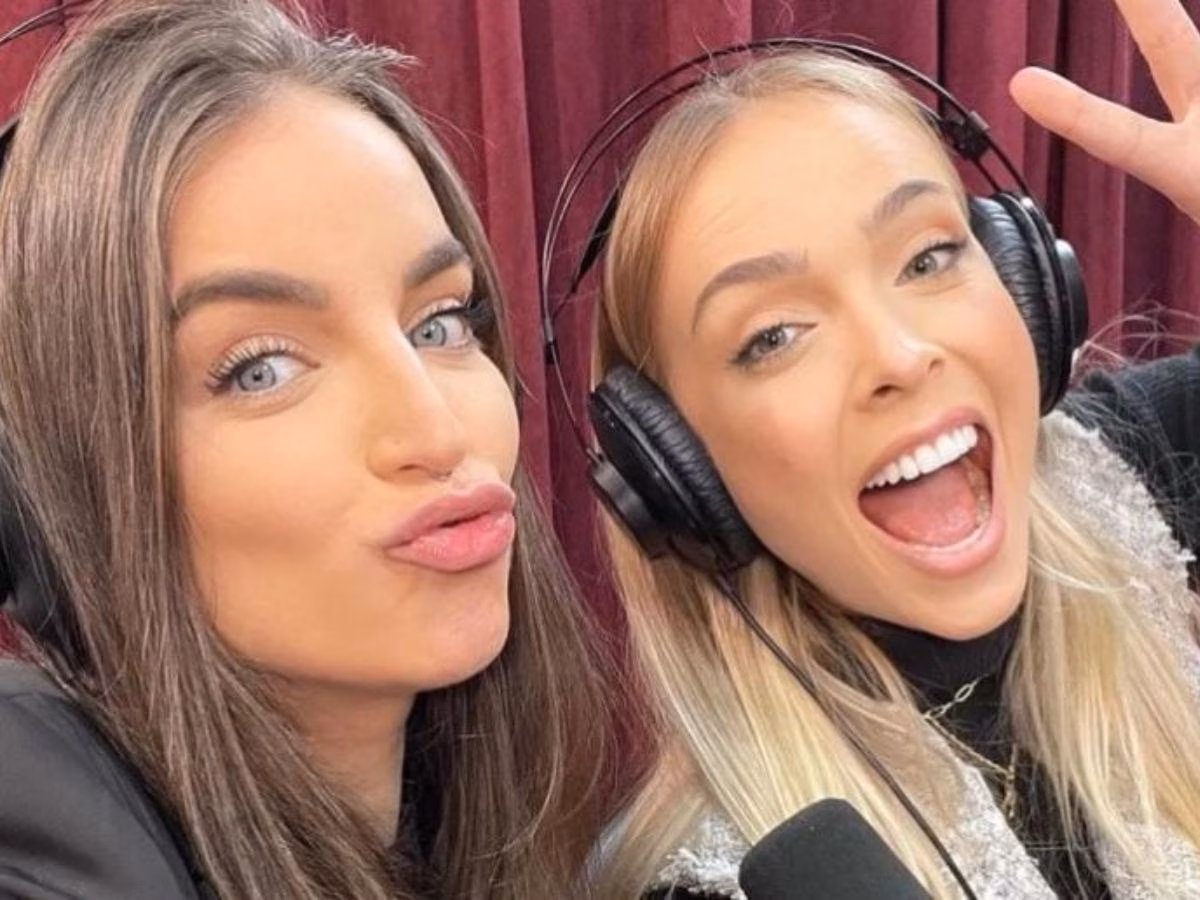 Boo Unzueta ao lado de Tata Estaniecki