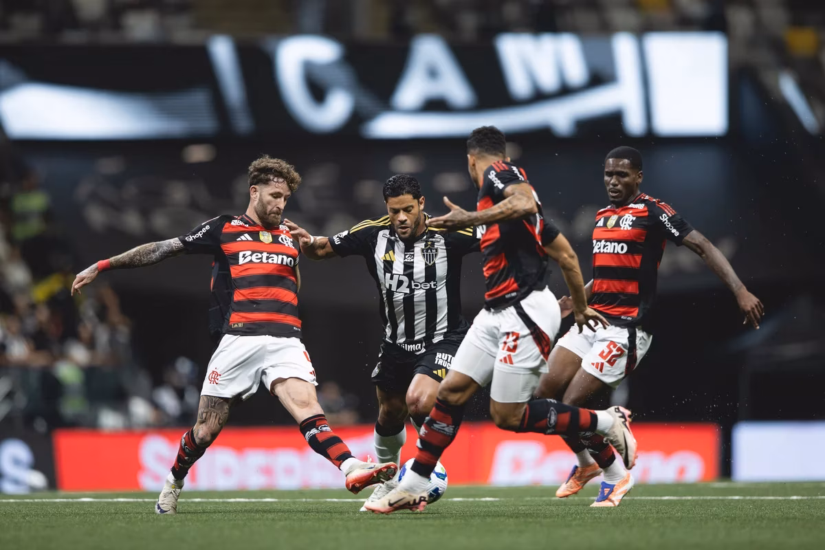 Diante do Flamengo, o Atlético disputa sua 65ª partida na Arena MRV