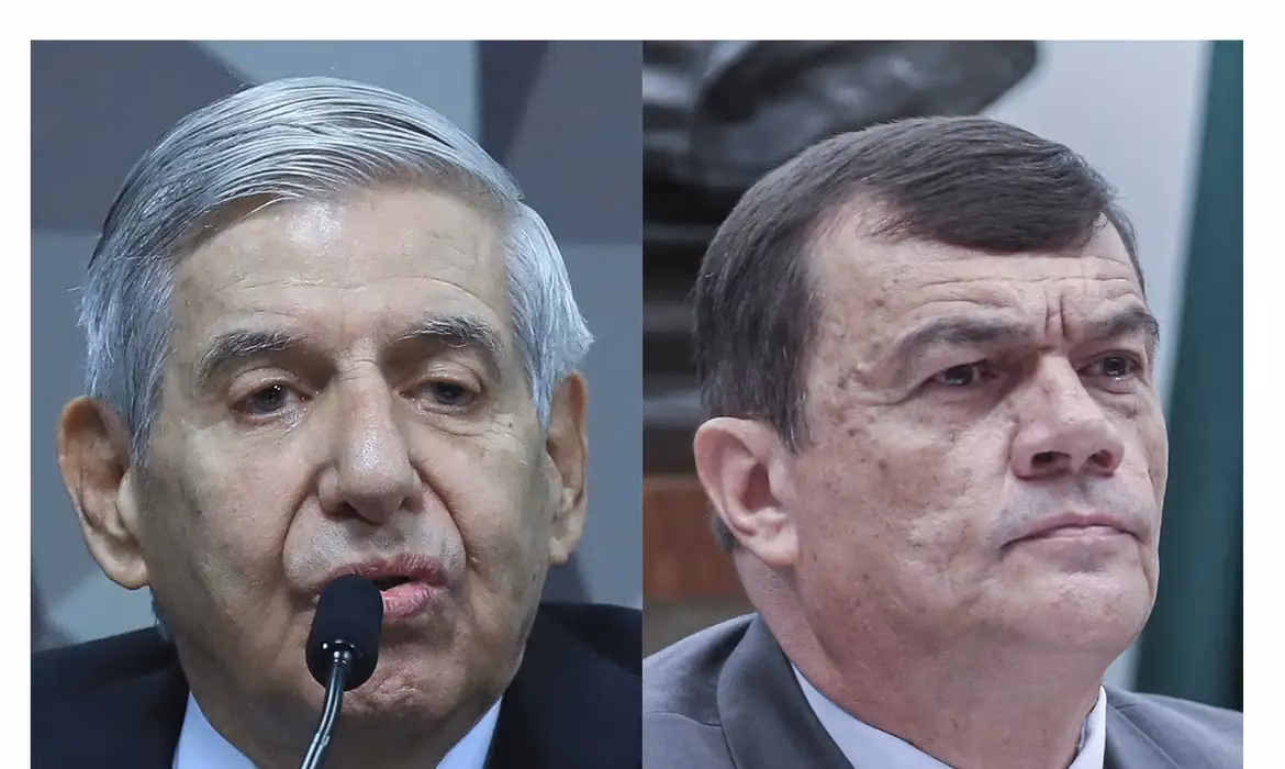 Heleno ao lado de Paulo Sérgio