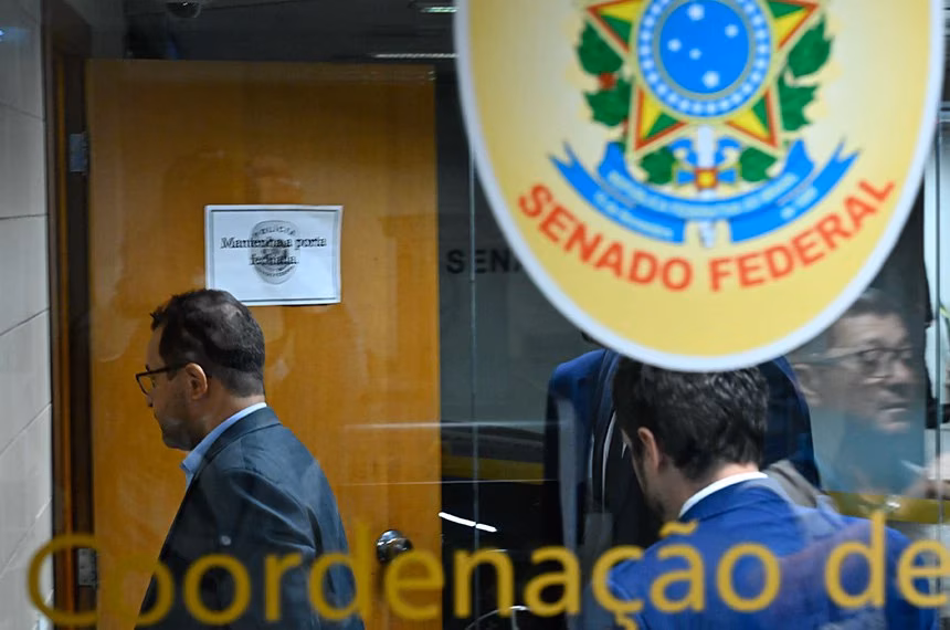 Jucimar Fonseca da Silva foi conduzido à Delegacia do Senado