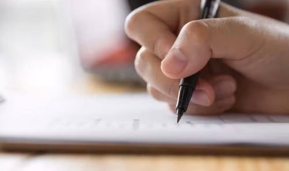 Caderno de questões de um concurso público