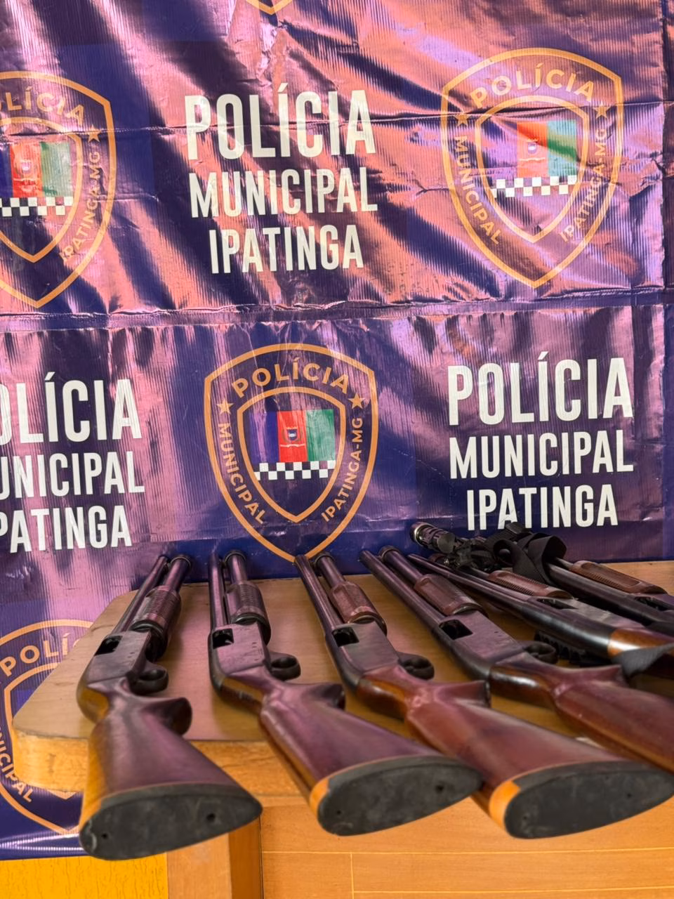 SUGESTÃO DE PAUTA: Polícia Municipal de Ipatinga realiza treinamento com novas espingardas calibre 12