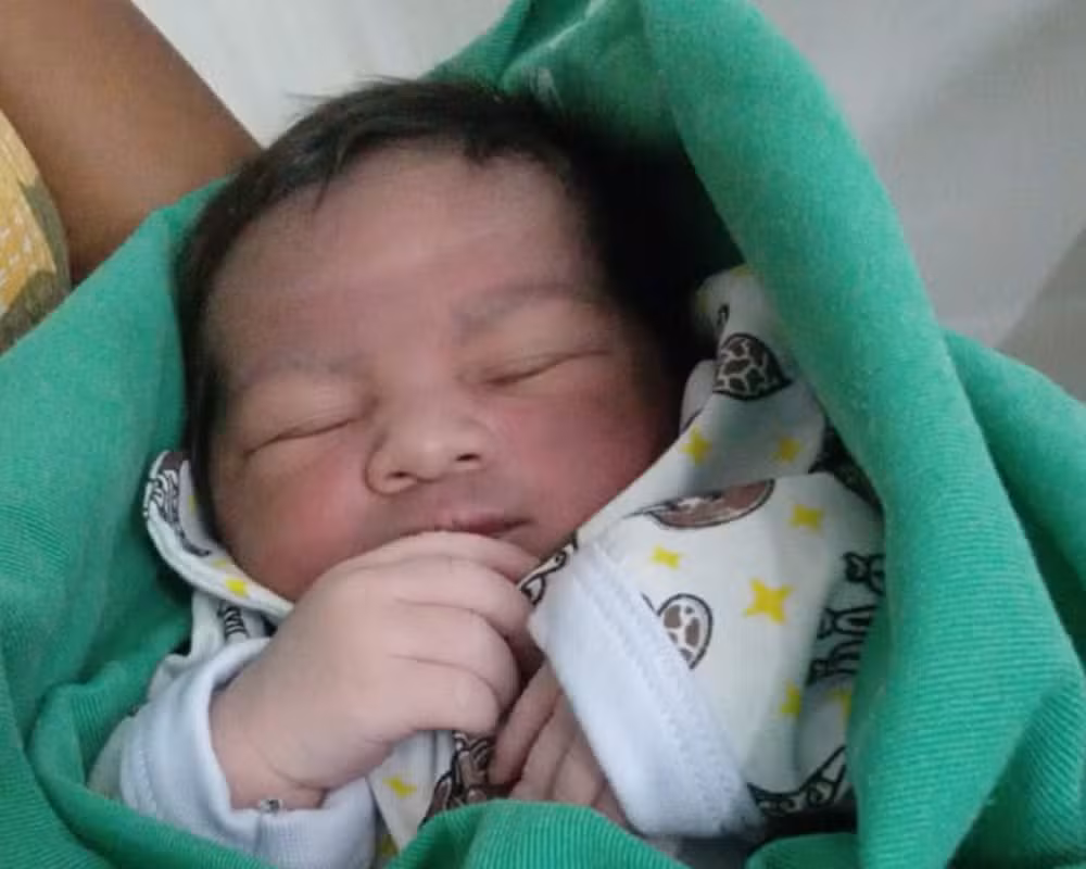 João Pedro veio ao mundo em uma loja de artigos infantis no Centro do Recife