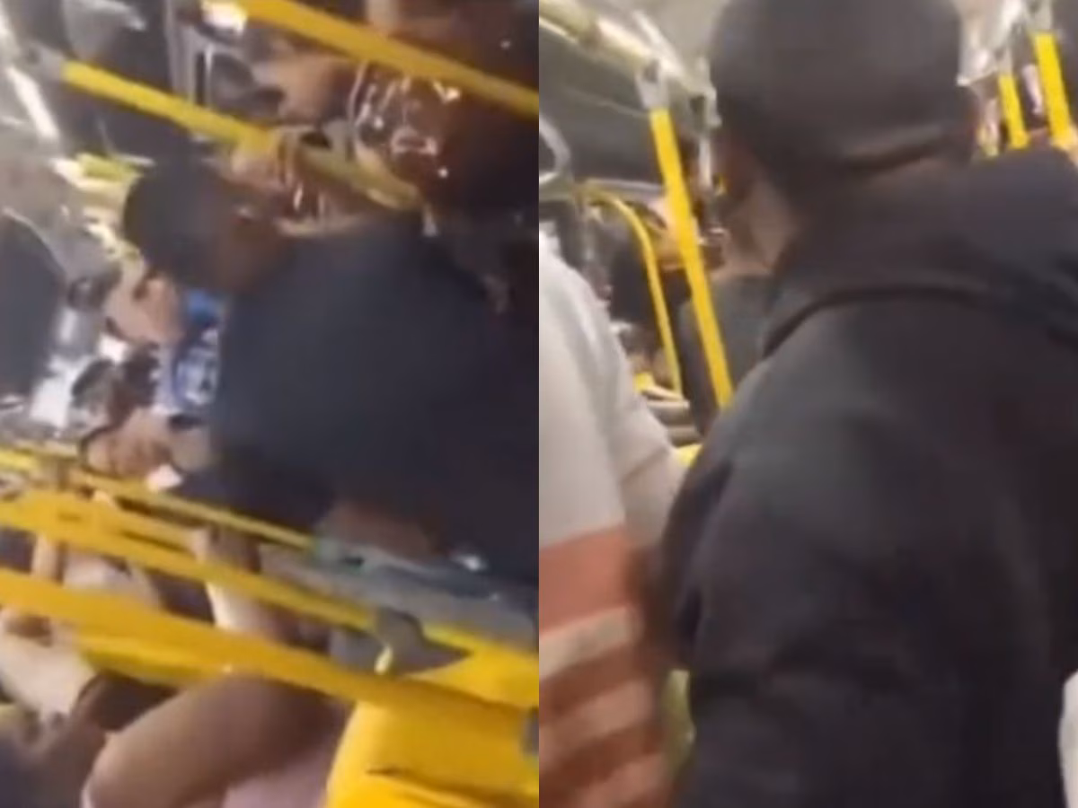 Idosa faz necessidades dentro de ônibus no Rio