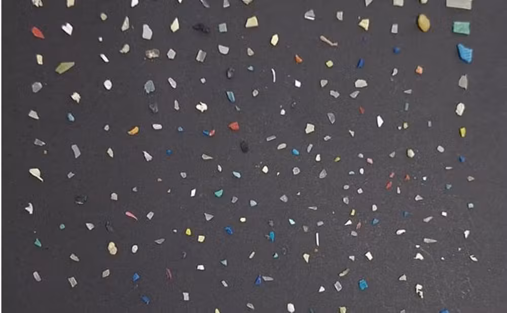 Grande parte dos microplásticos não pode ser vista a olho nu