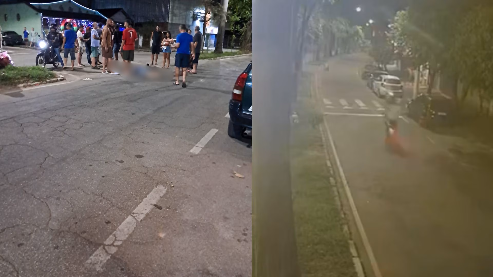 Depois, o homem ferido foi levado ao Hospital e Maternidade Vital Brazil, onde recebeu atendimento médico