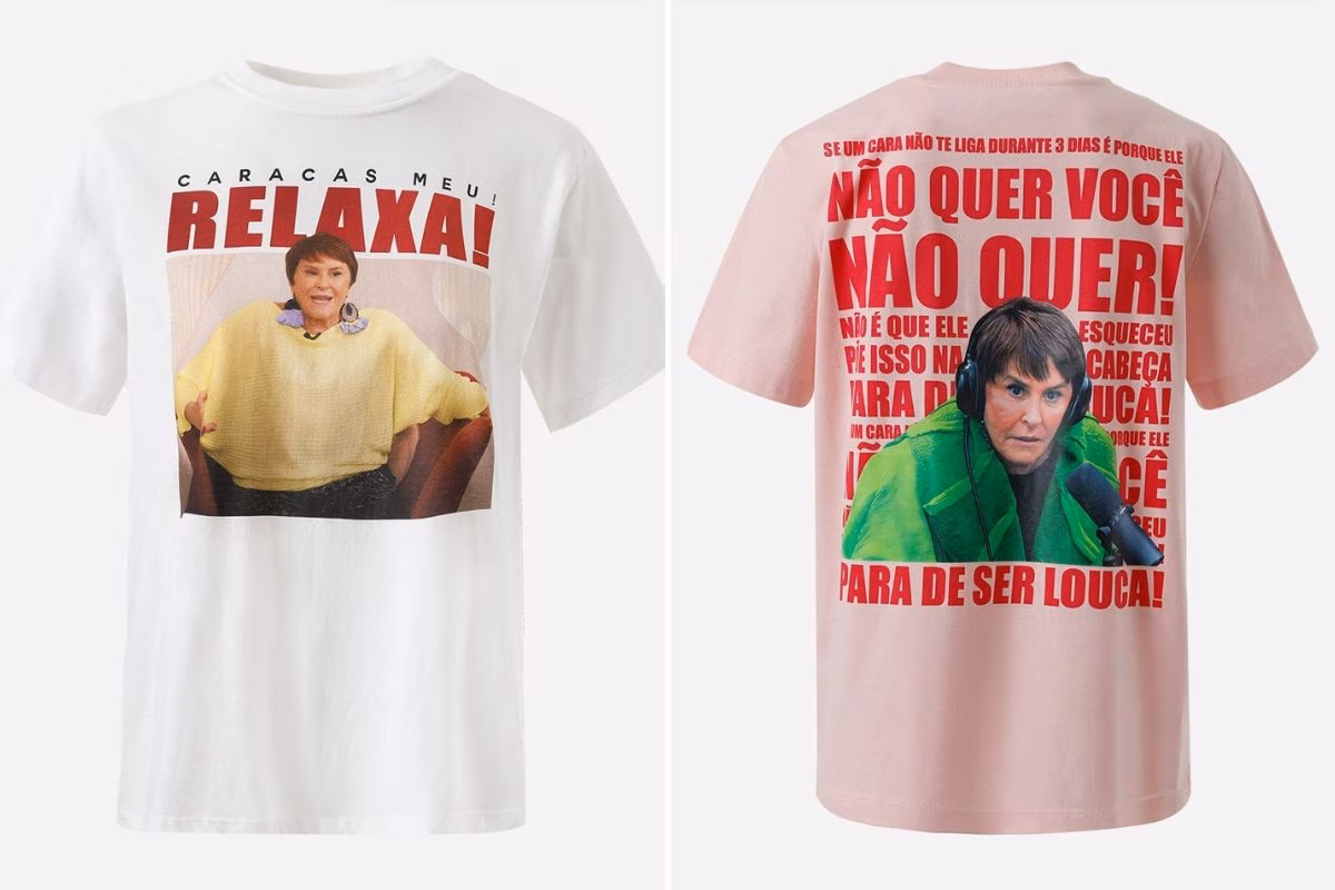 Colaboração lança 16 peças com estampas de signos e frases que viralizaram da sensitiva