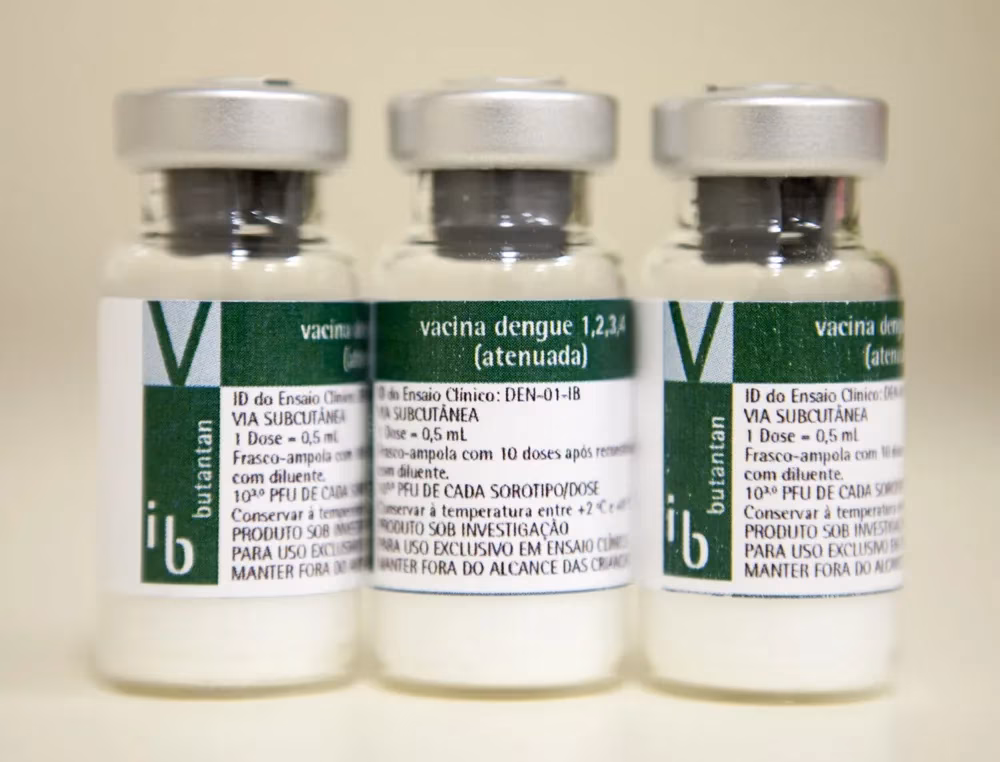 Imunizante contra a dengue desenvolvido pelo Instituto Butantan