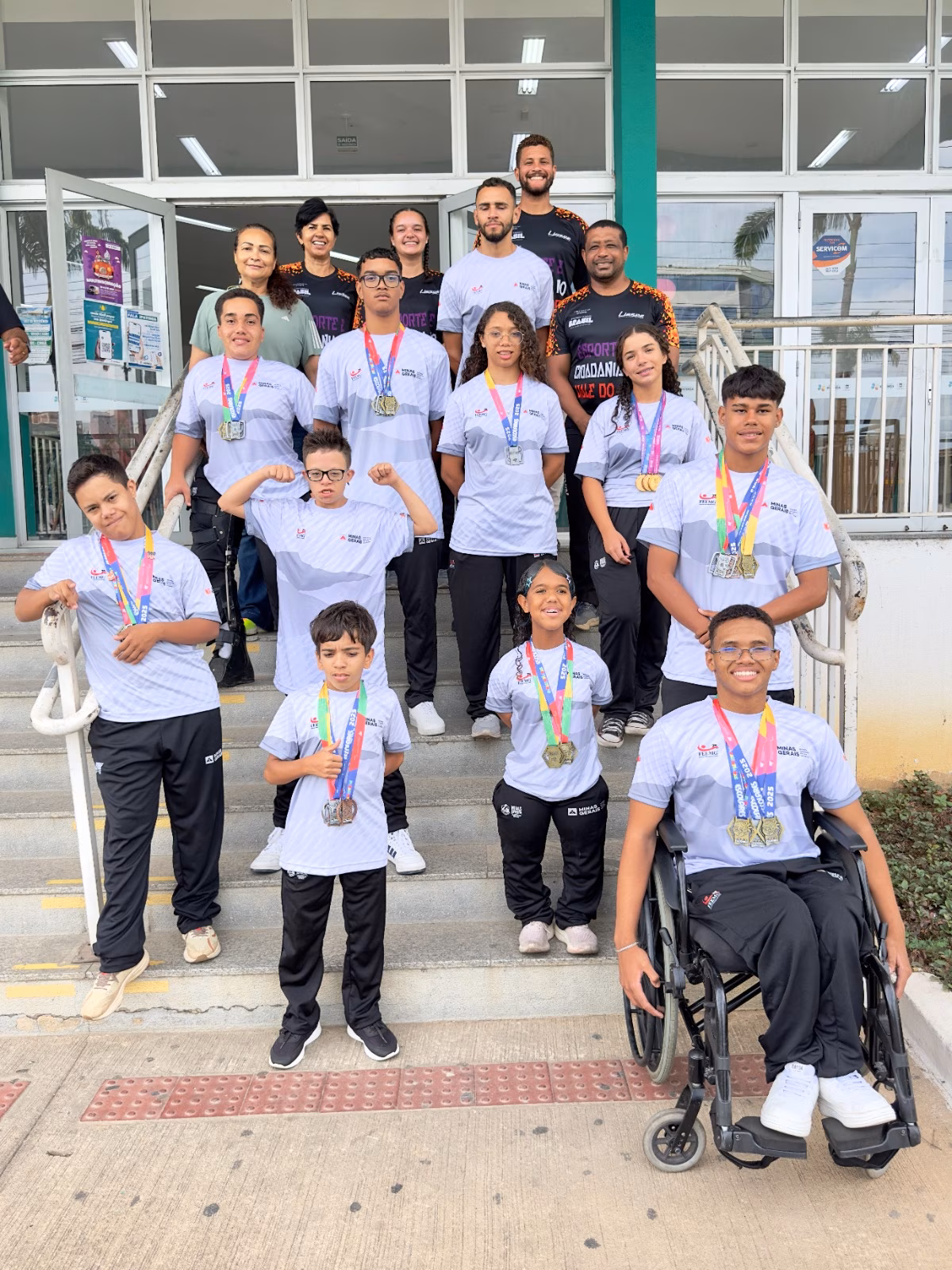 SUGESTÃO DE PAUTA: Ipatinga conquista 21 medalhas nas Paralimpíadas Escolares 2025