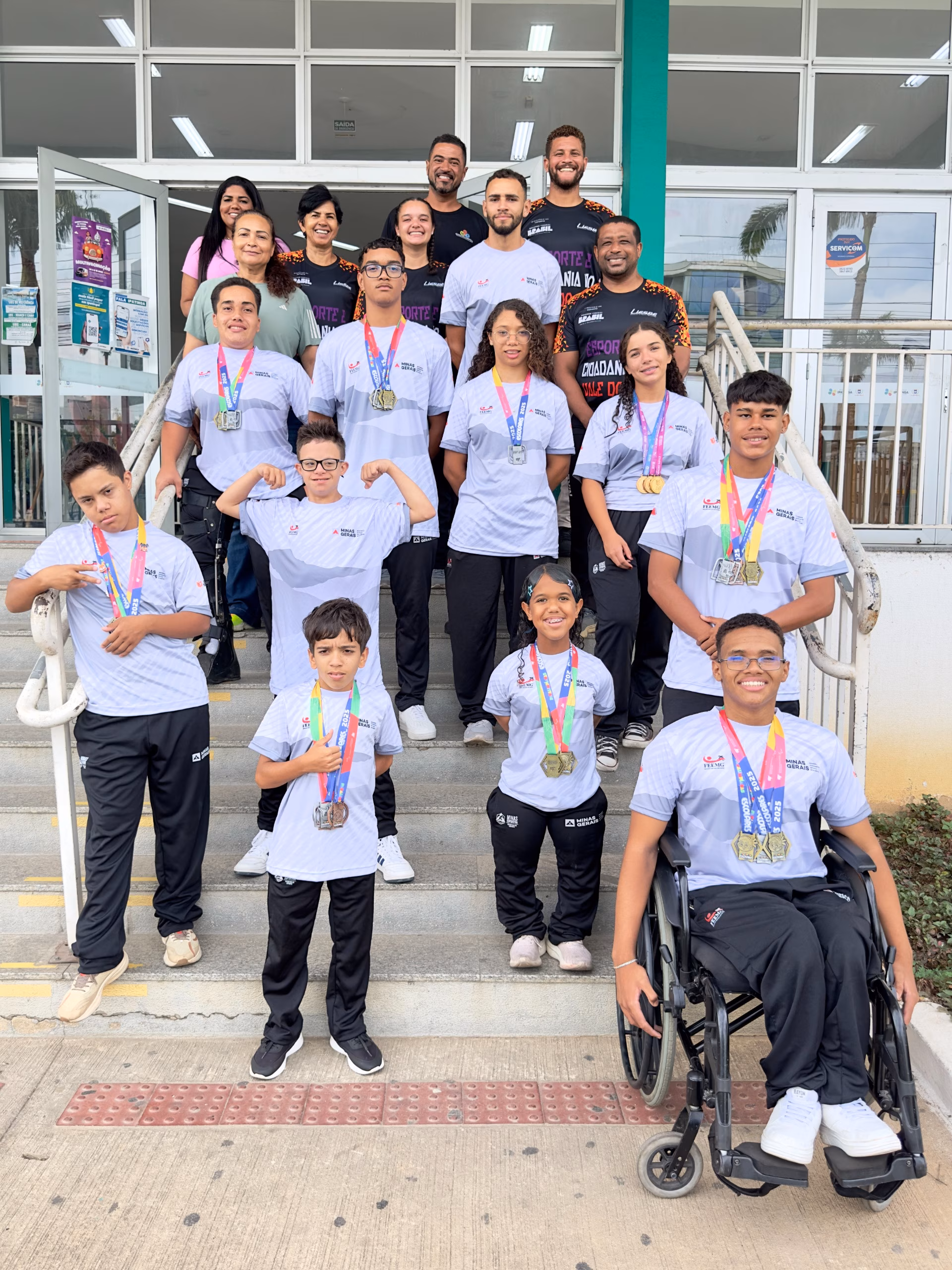 SUGESTÃO DE PAUTA: Ipatinga conquista 21 medalhas nas Paralimpíadas Escolares 2025