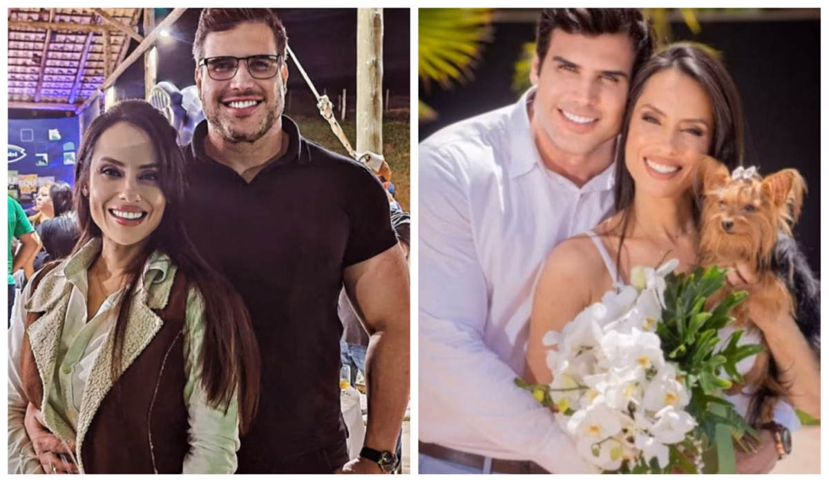 A delegada Ana Paula Balbino e Renê Junior, suspeito de matar gari com um tiro em BH