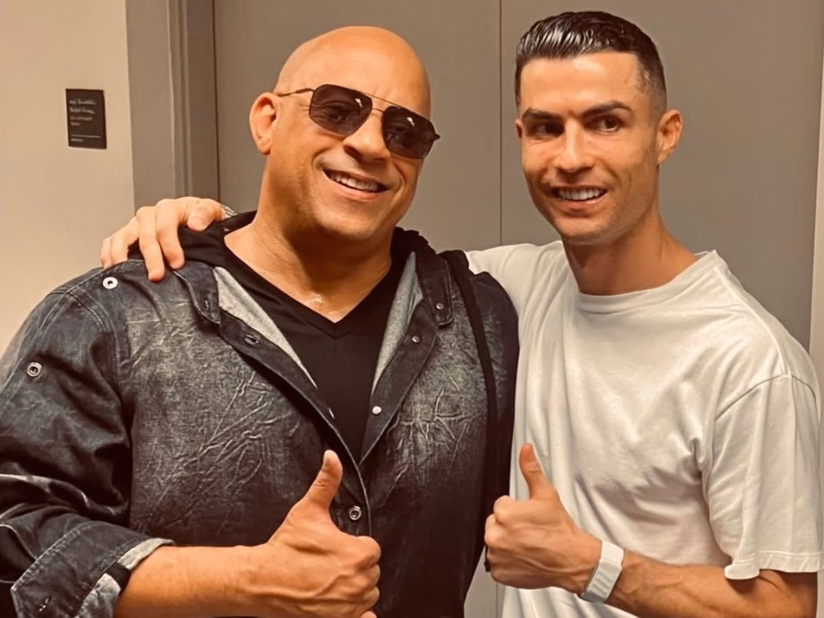 Vin Diesel e Cristiano Ronaldo