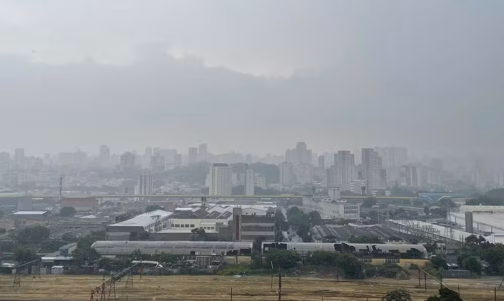 Chuva na cidade de SP