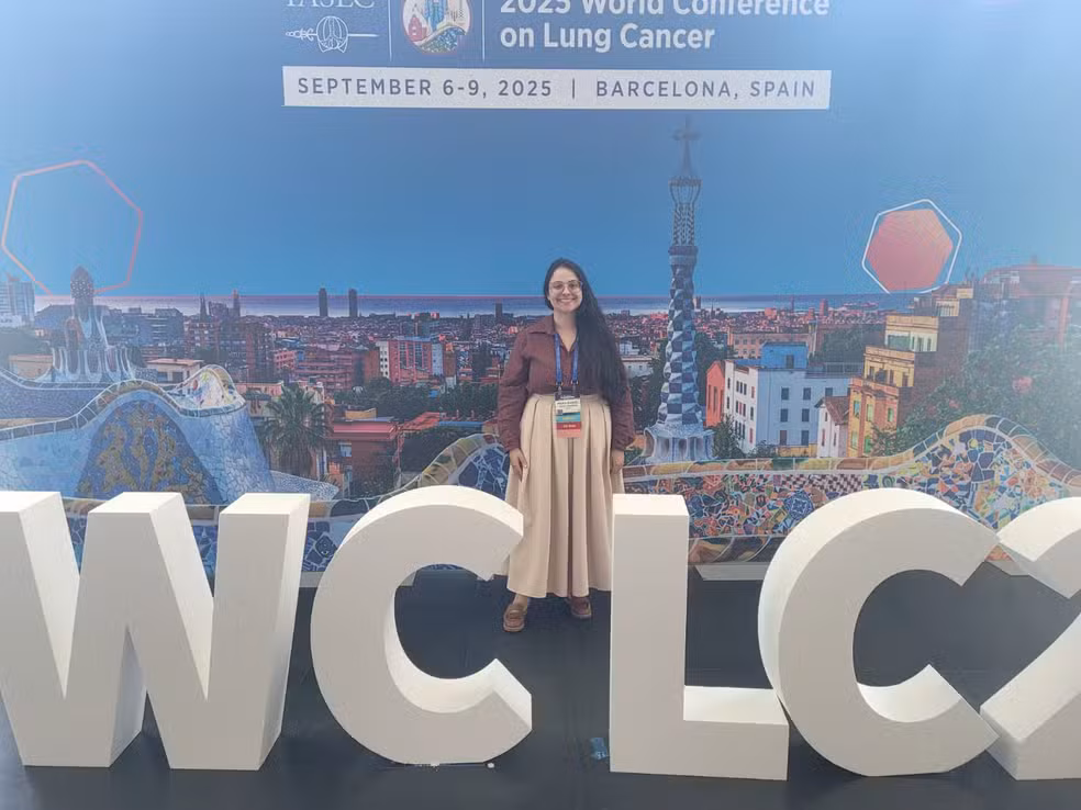 Maria Raquel foi premiada internacionalmente pela pesquisa realizada na Unesp de Botucatu que busca novos tratamentos para o câncer de pulmão.