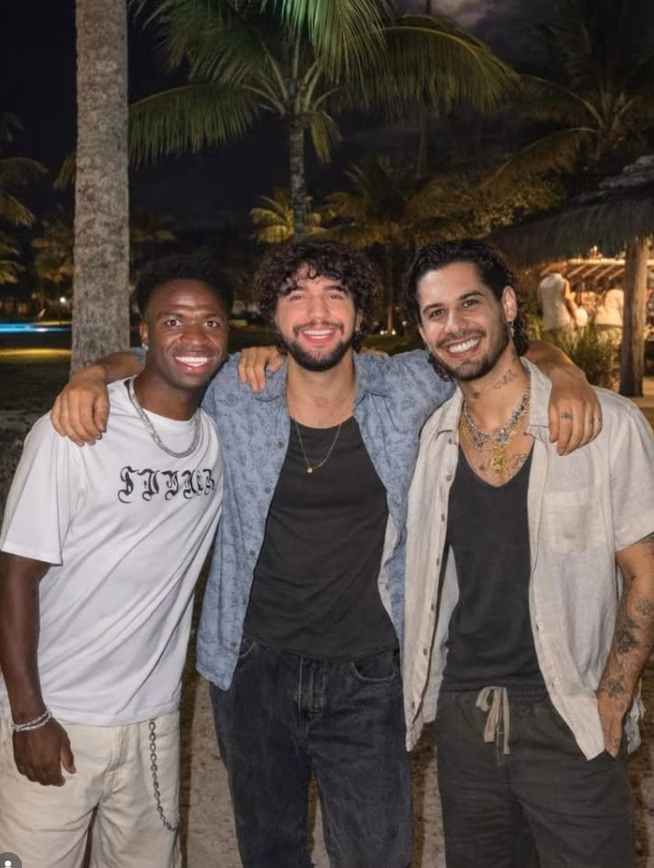 Nattan, Vini Jr. e Zé Felipe (
