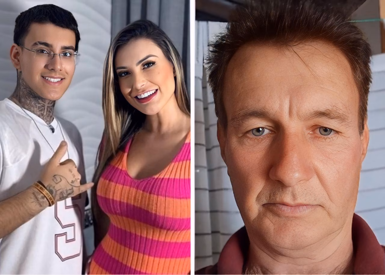 No passado, o pai da Andressa Urach desaprovava neto gravar os conteúdos da mãe ||