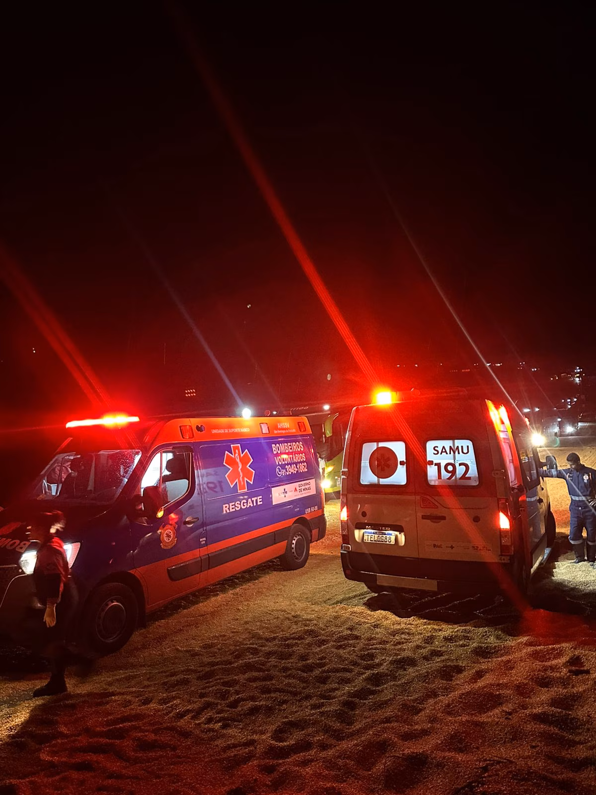 O estado de saúde delas não foi divulgado até a publicação