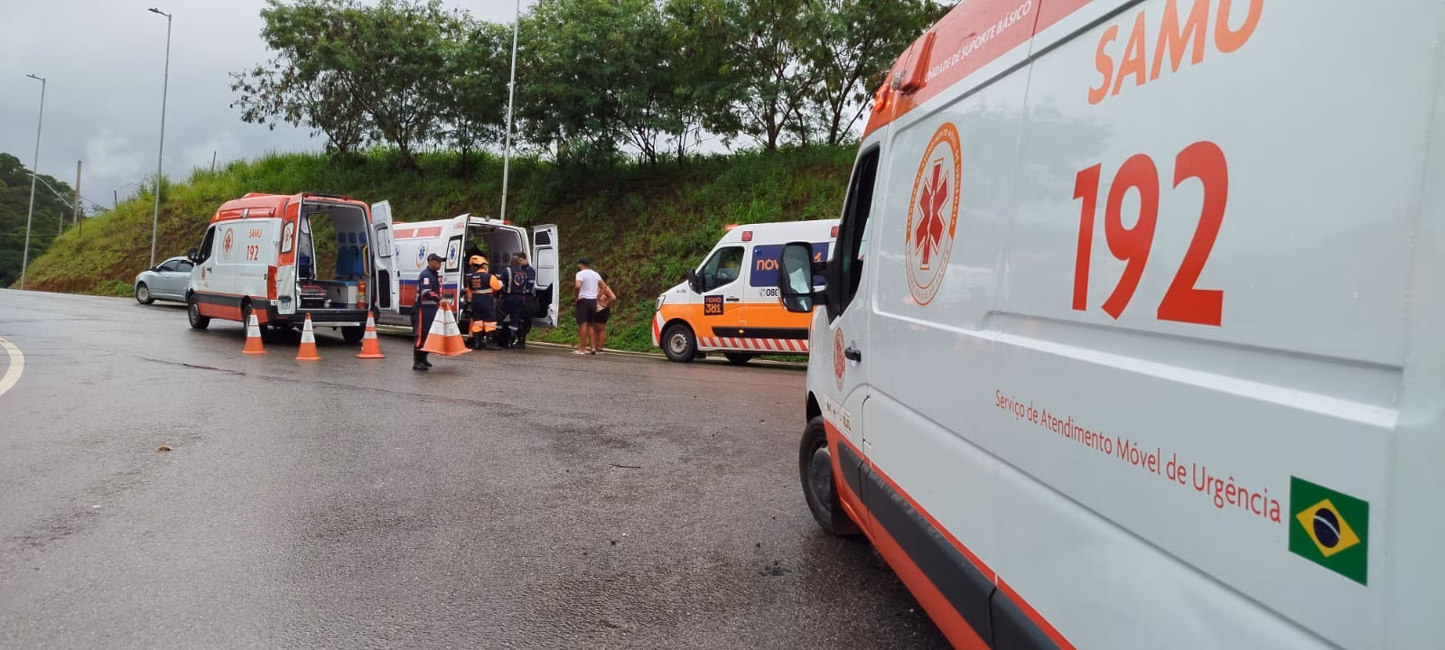 Durante o atendimento, o tráfego na BR-381, na região de São Gonçalo do Rio Abaixo, pode ter apresentado lentidão em razão da movimentação das equipes de socorro e da necessidade de garantir segurança no local.