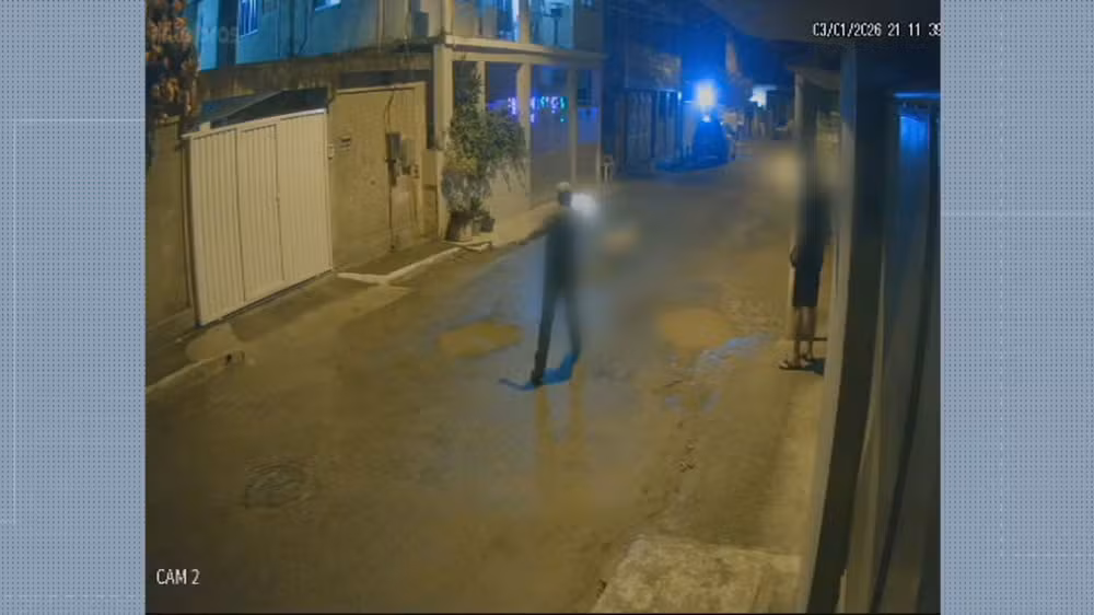 Momento em que o animal é executado