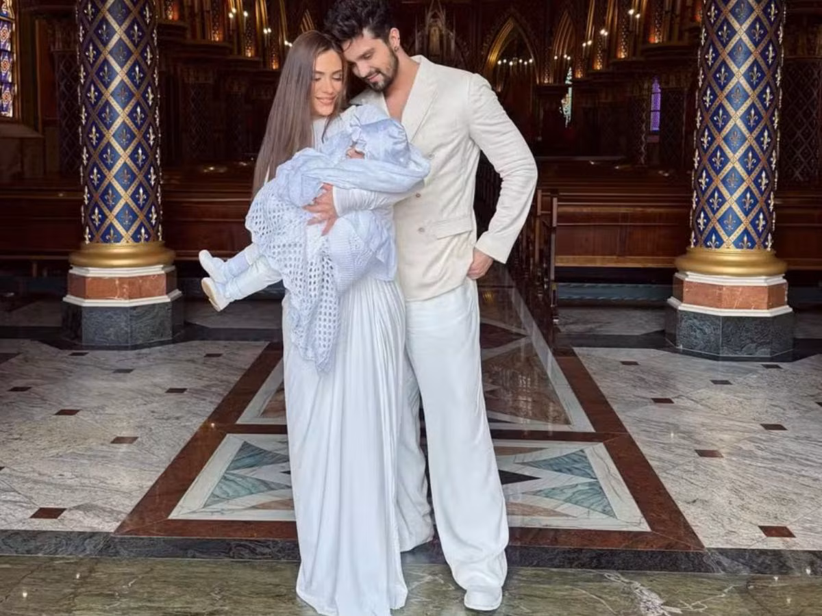 Luan Santana celebra plenitude familiar ao lado de Jade Magalhães e da filha Serena