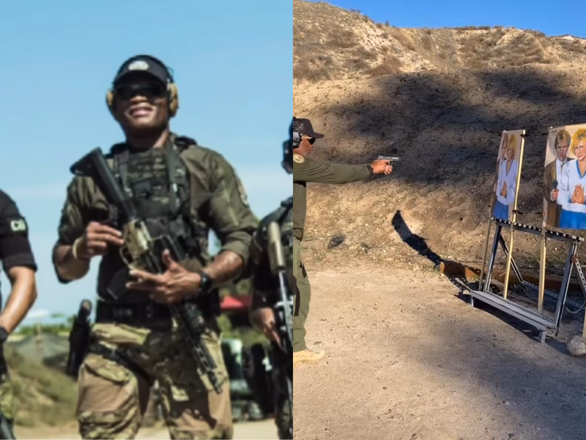 Anderson Silva passa por treinamento para atuar como policial nos EUA