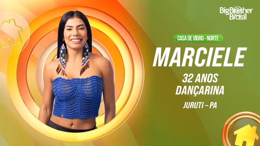 Marciele, candidata ao 