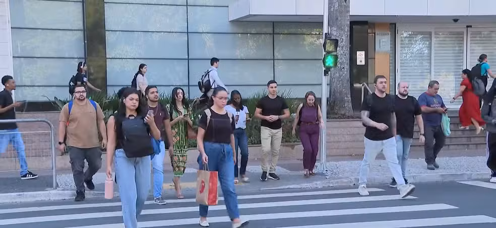 Semáforo para pedestre em SP