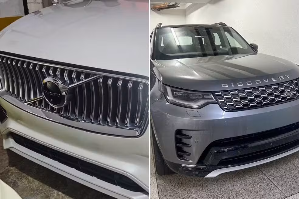 Carros apreendidos em 2ª fase da operação Compliance Zero