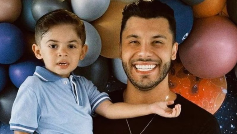 Léo, filho de Marília Mendonça e Murilo Huff