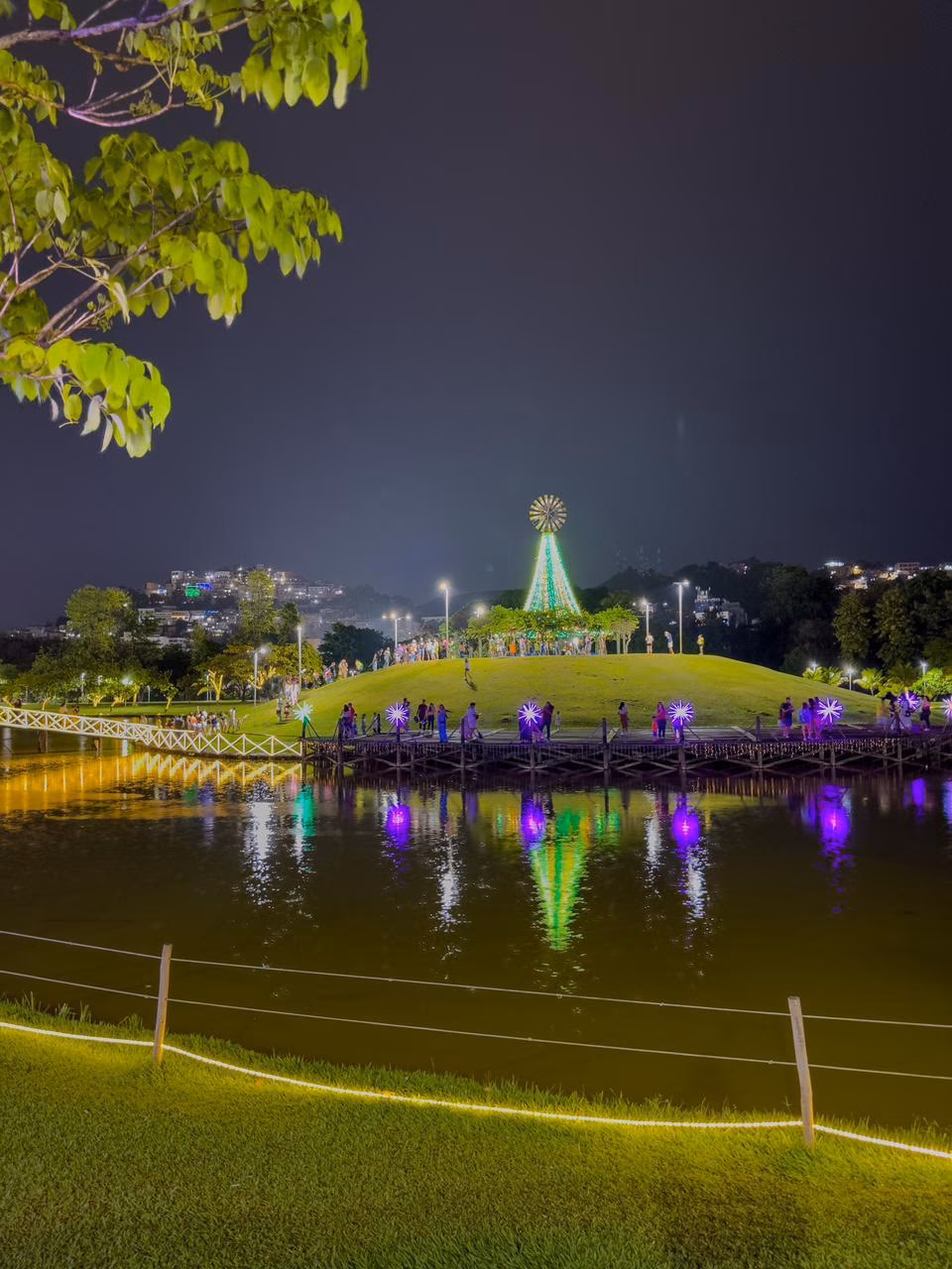 Sugestão de pauta: Último fim de semana para visitar o Parque Ipanema com a iluminação de Natal