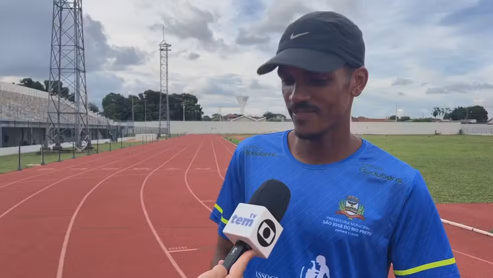 Jeovany Pyettro, de 29 anos, é corredor em Rio Preto (SP)