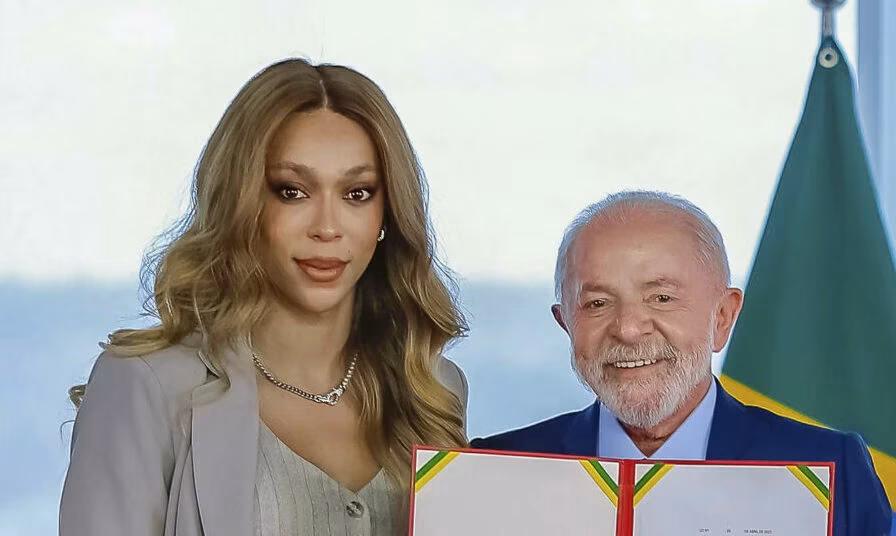 Erika Hilton e presidente Lula