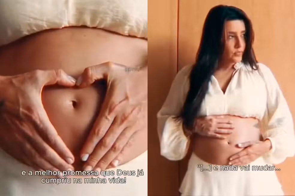 Lauana Prado anuncia gravidez