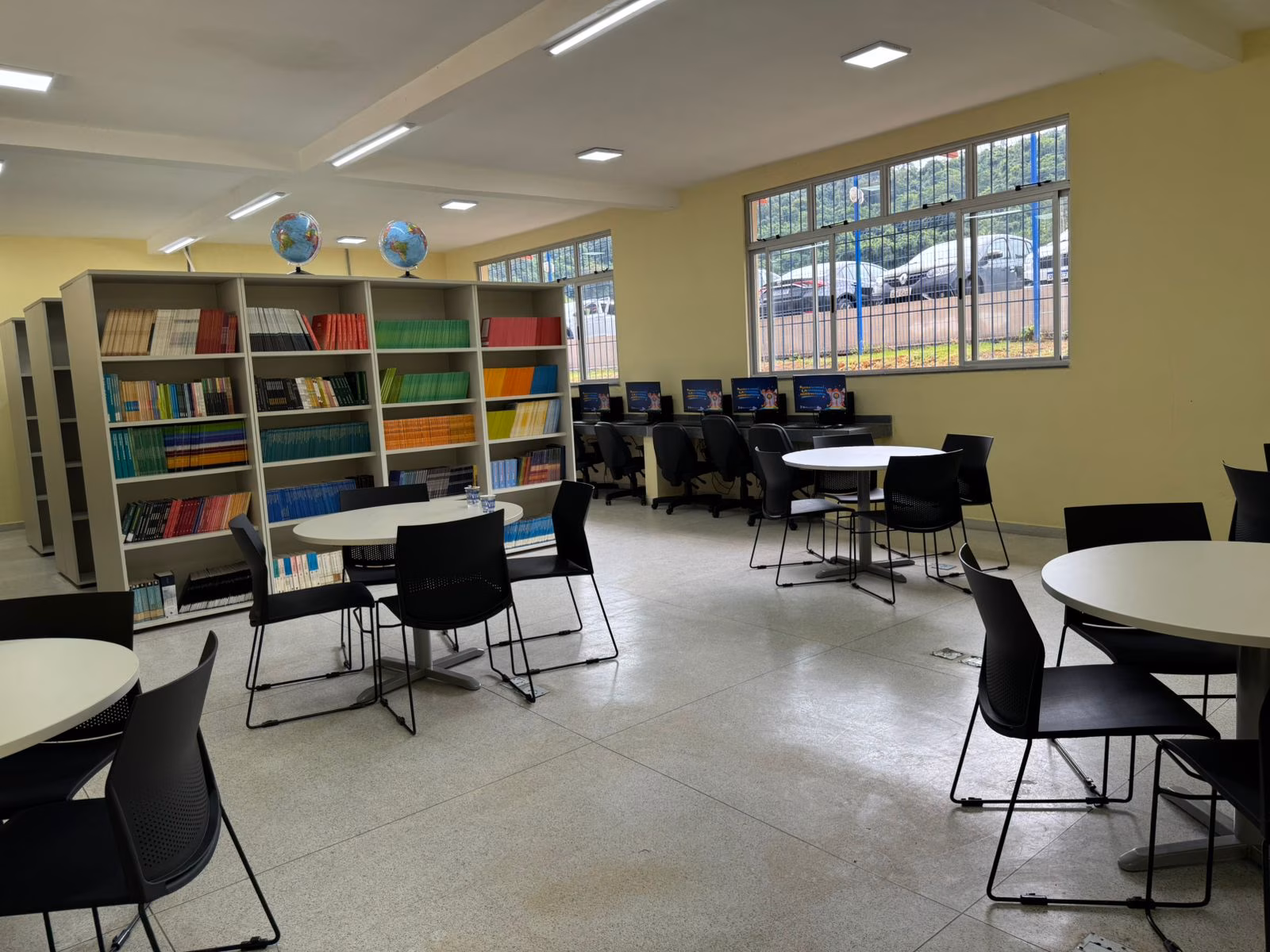 Laboratório de informática.